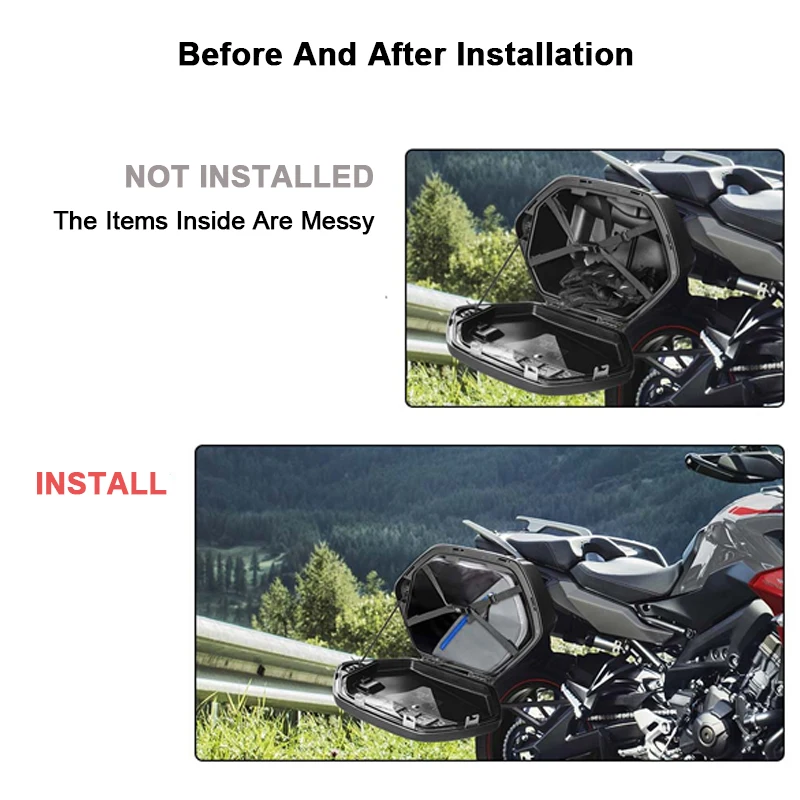 Nuovo Per Yamaha Tracer 9/900  - Motorcycle Saddlebag Liner Inner Bags recensione e prezzo
