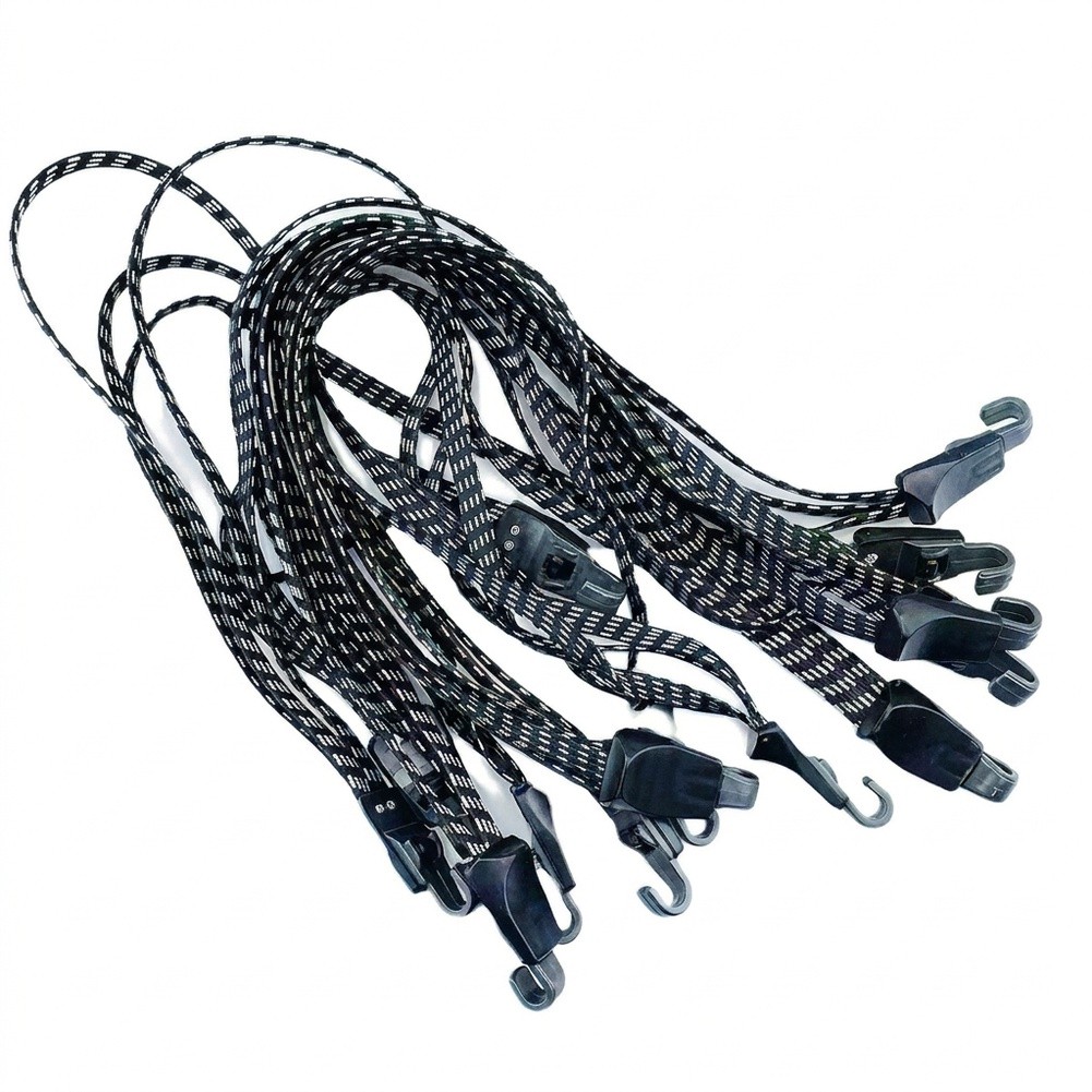 Set di 10 Cinghie per Bagagli  - Cargo Net Bungee Cord Motorcycle Helmet recensione e prezzo