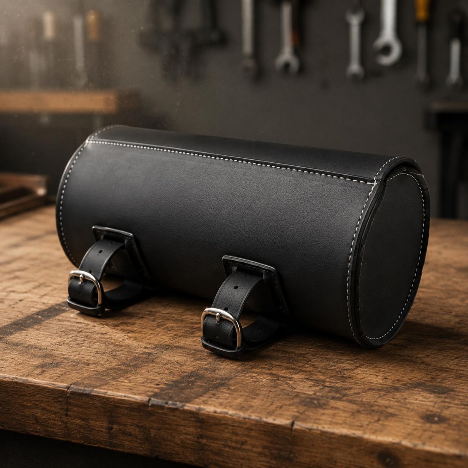 Borsa da moto vintage in pelle - Waterproof Motorcycle Handlebar Bag Pouch recensione e prezzo
