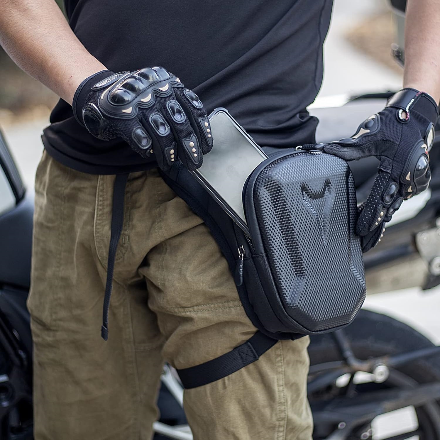 Borsa da gamba per moto – Mars - Motorcycle Leg Bag Drop Thigh Pouch recensione e prezzo