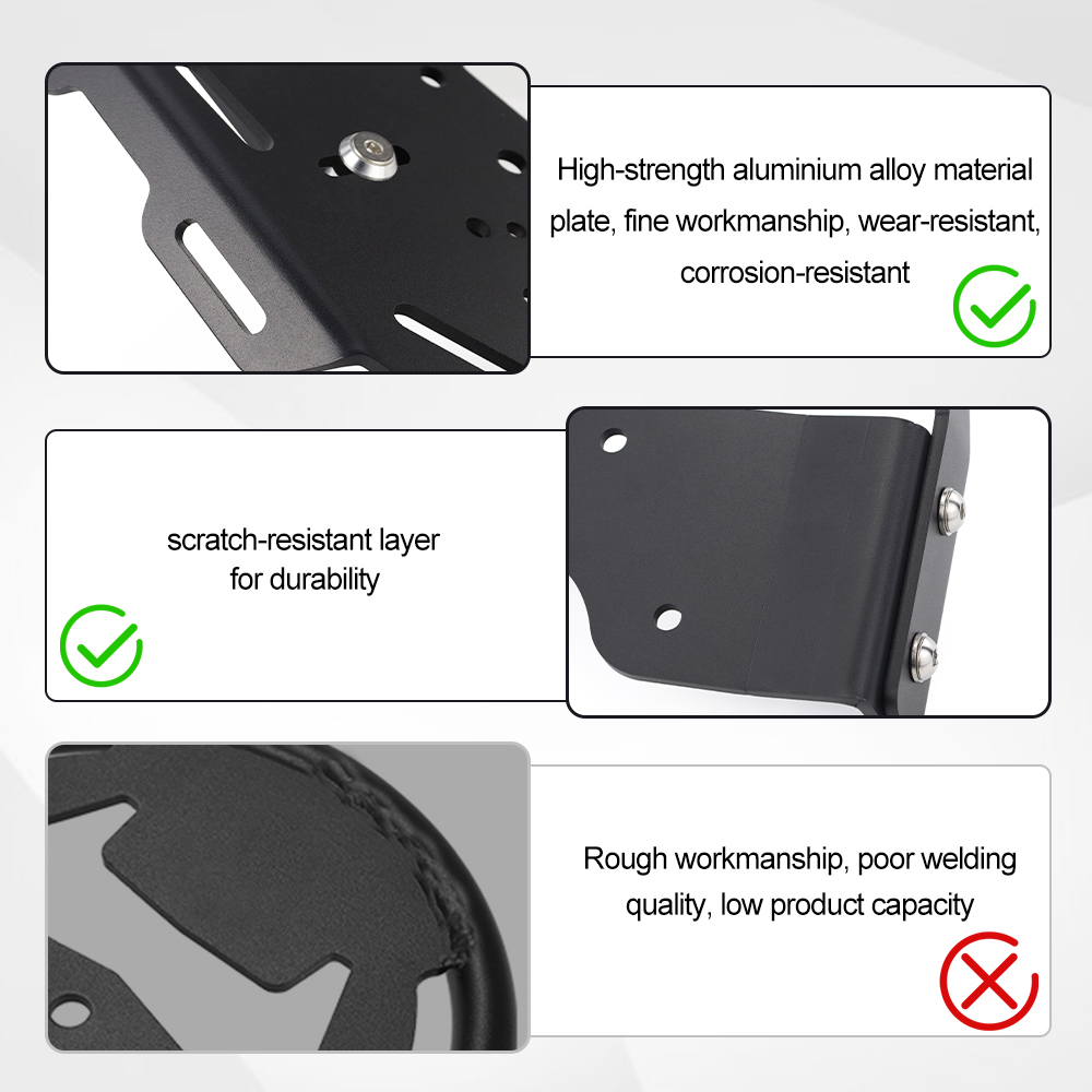Portapacchi Posteriore Moto Su - Motorcycle Luggage Rack Rear Carrier Steel recensione e prezzo