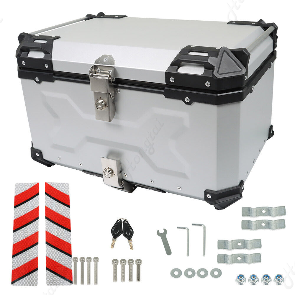 Baule in alluminio da 65L, bau - Aluminum Top Case Luggage Box 45L 55L recensione e prezzo