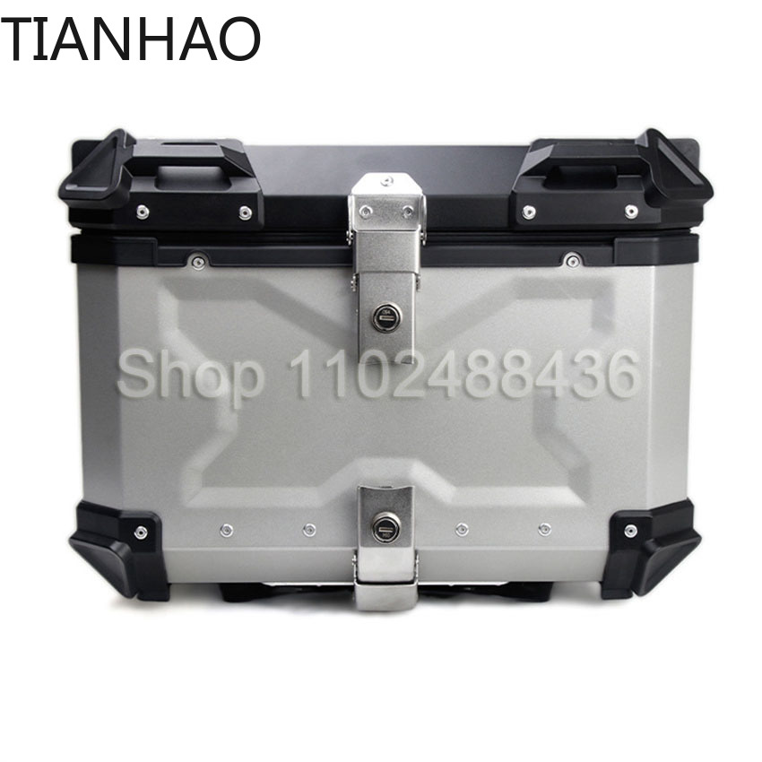 Bauletto Universale per Moto 5 - Aluminum Top Case Luggage Box 45L 55L recensione e prezzo