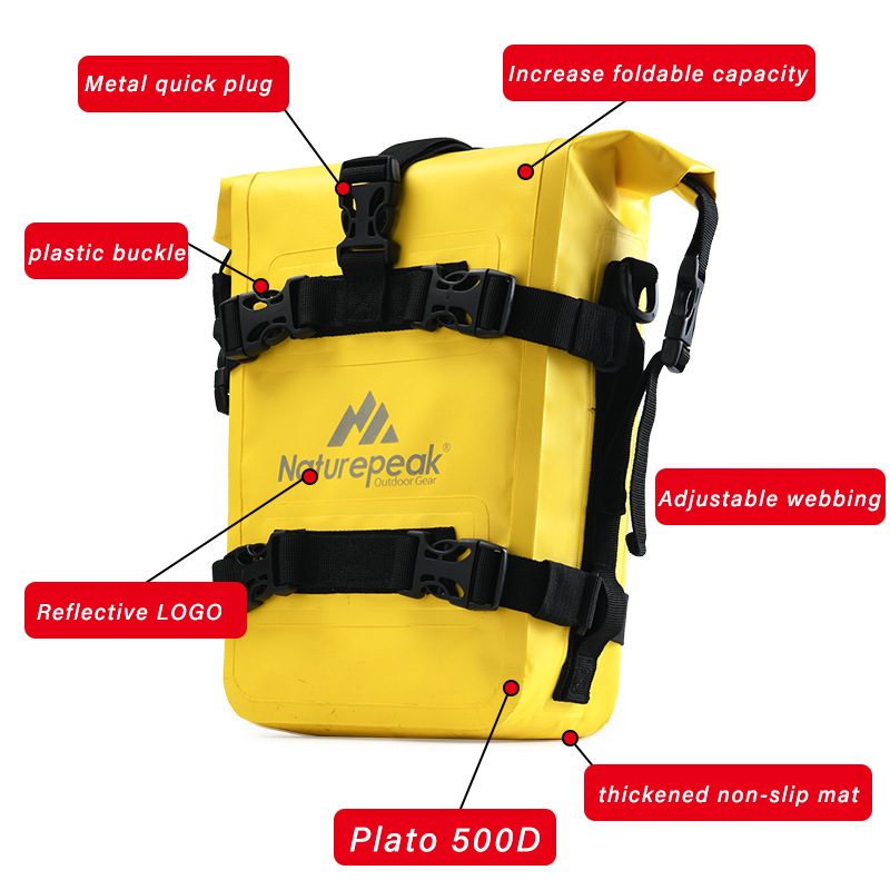 Borsa da moto con protezione a - Motorcycle Crash Bar Waterproof Dry Bag recensione e prezzo